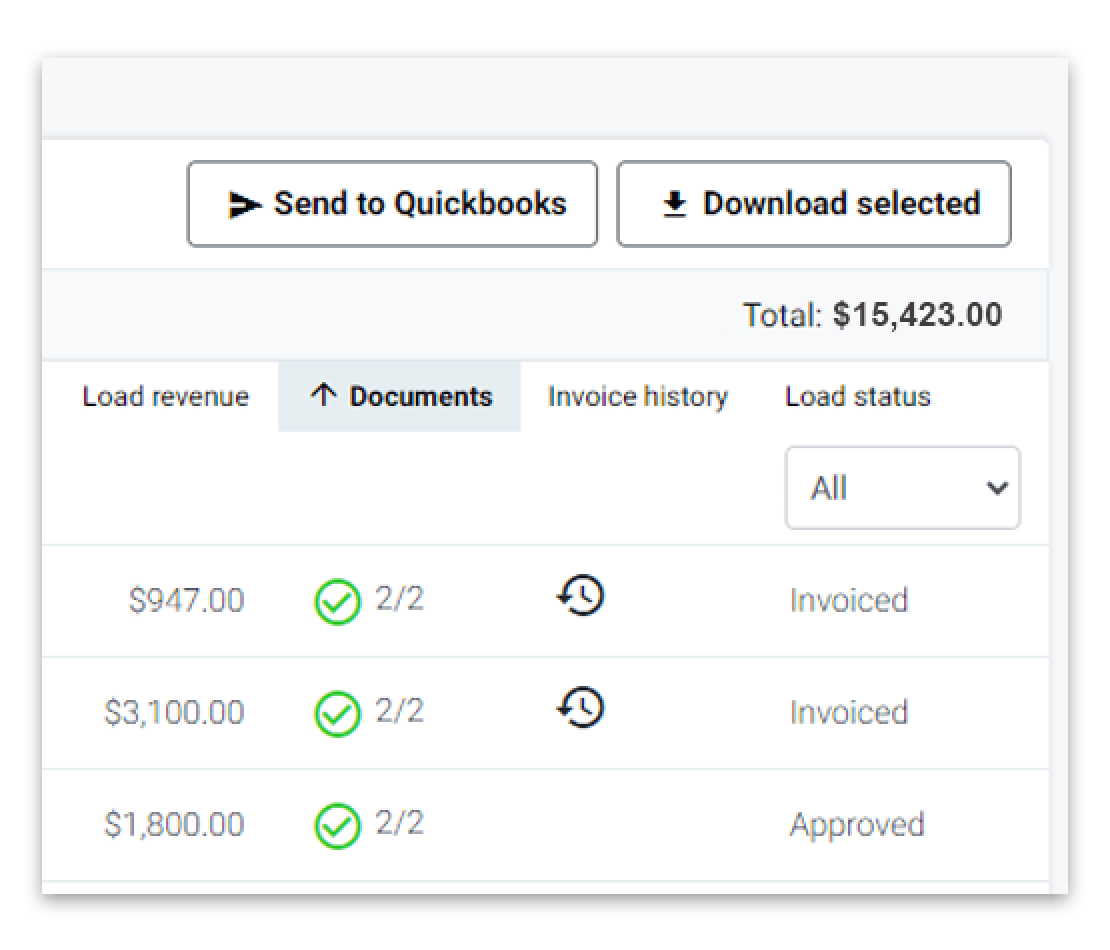 Screenshot for quickbooks